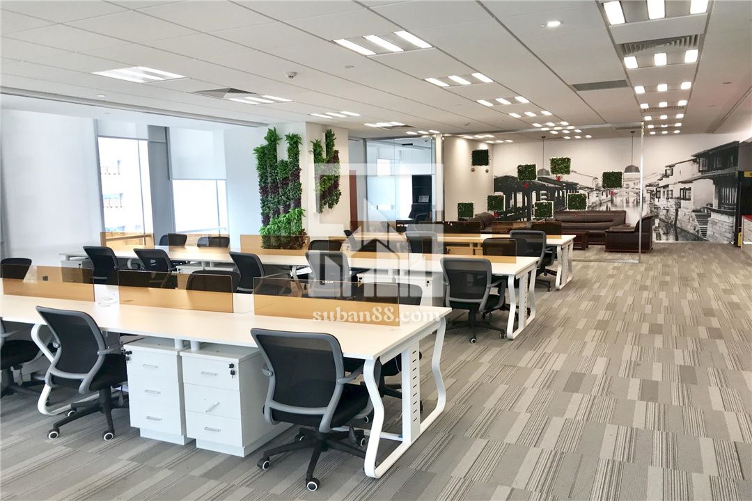 蘇悅330平 開發商自裝 帶全套辦公家具