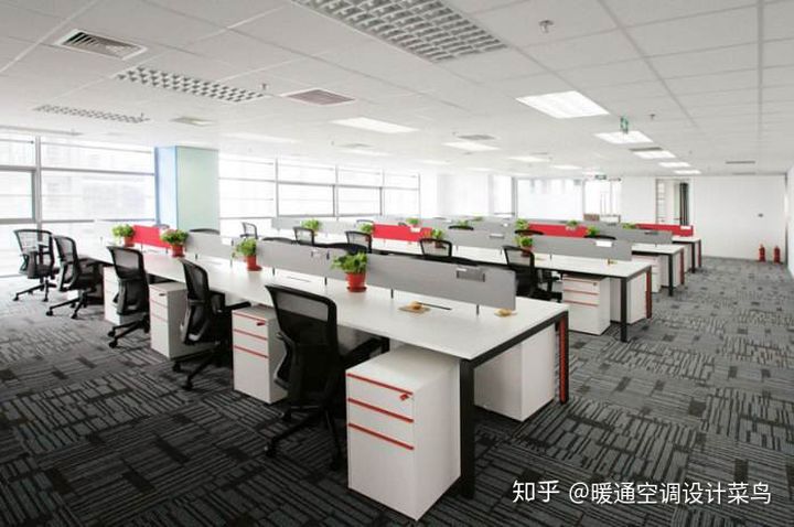 寫字樓辦公室的中央空調(diào)和家里的有什么區(qū)別(圖1)